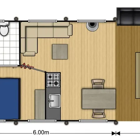 Luxury tent Elisa Safari Tent *